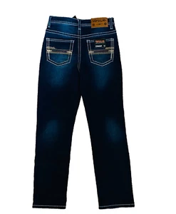Riotclub Boys Jeans Size 12R Straight Leg Cotton Blend inseam 25" NWT - Picture 1 of 11