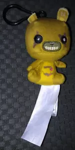 SEHR SELTEN 2017 Mini Plüsch Schlüsselanhänger Rucksack Clip FNAF Springtrap Funko süß EUC - Bild 1 von 7