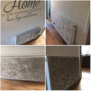 Zerkleinerter Samt Rawrap - magnetische Heimheizkörperabdeckungen - Bild 1 von 54