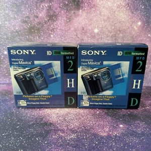Sony 2HD Disketten IBM formatiert 1,44 MB 3,5 Zoll 10er-Pack NOS Neu Versiegelt - Bild 1 von 3