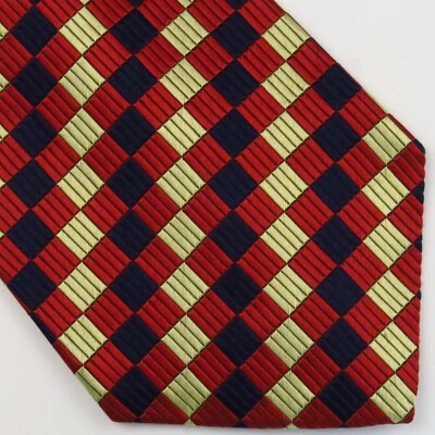 Nautica Moderno Rojo Azul Dorado Cuadros Diagonales 59"x4" Brillante Genial Atrevido Foto 1 de 4