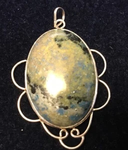 Green Turquoise Pendant - Picture 1 of 2