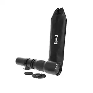 Opteka 500mm F/8 HD/MC Preset Manual Focus Lens, Requires T-Mount - Picture 1 of 9