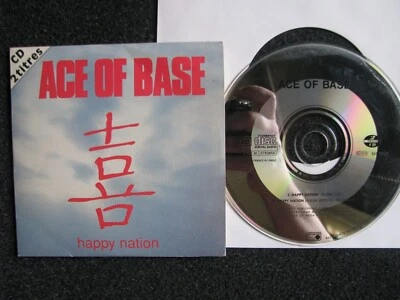 Ace of Base-Happy Nation 2 Track CD-1993 France-Metronome-861 026 2 - Bild 1 von 2