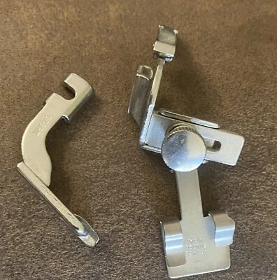 3 Singer Sewing Machine Attachments 161195 161127 163455 Vintage - Image 1 of 4