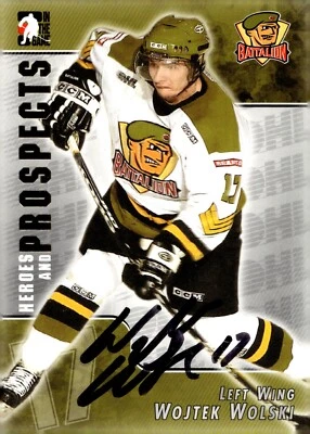 Wojtek Wolski - Signed 2004-05 In The Game Heroes And Prospects Card #110 - Image 1 of 2