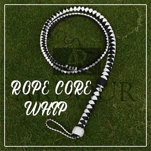 Cow Hide Leather BULL WHIP 06 Feet Long 12 Plaits Indiana Jones Whip - Picture 1 of 4