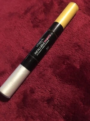 NEW Lot Of 3 L'OREAL INFALLIBLE PAINTS EYE SHADOW 312 JET SET BLOND. NEW - Image 1 of 4