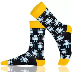 Mysocks Unisex Socks Finest Combed Cotton Multi Design Perfect Finishing - Picture 1 of 76