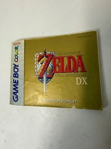 The Legend of Zelda: Link's Awakening DX - Game Boy Color - Manual Auténtico - Imagen 1 de 3