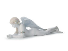 LLADRO PRECIOUS ANGEL #8438 BRAND NEW IN BOX LADY WITH FLOWERS LARGE SAVE$$ F/SH
