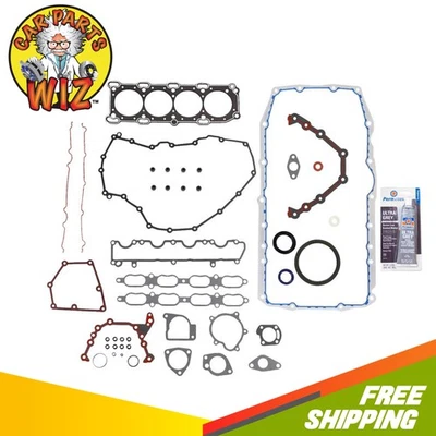 Juego completo de juntas de motor para 92-94 Buick Oldsmobile Achieva Grand 2.3L 8V Quad 4 Foto 1 de 2