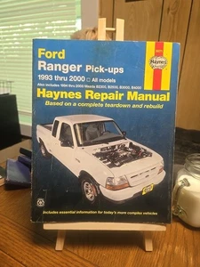 Ford Ranger Pick-Ups,1993-2005 (Haynes Repair Manual) By Chilton - Very Good - Picture 1 of 1