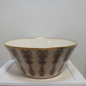 Lenox Lido große Salatschüssel 10" 24K Goldrand eingestellt Vintage 1970er - Bild 1 von 9