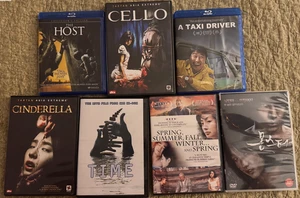 LOT 4 - 7 DVD/BLU-RAY FILMS - S KOREAN LIKE NEW/VERY GOOD READ BELOW - Picture 1 of 3
