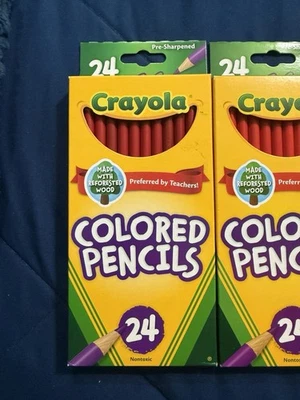 240 Crayola colored pencils 10 Different Colors - Image 1 of 4