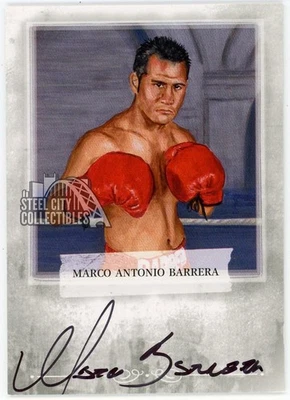 Marco Antonio Barrera 2010 Ringside Round 2 Boxing Autograph Card #A-MAB1 - Image 1 of 2