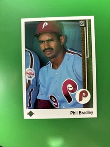 1989 Upper Deck Phil Bradley Philadelphia Phillies #229 - Picture 1 of 2