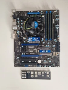 Placa base MSI P55A Fuzion LGA1156 con Intel Core i5-750 y 16GB DDR3 RAM - Imagen 1 de 12