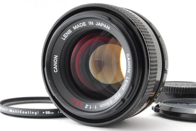 O Mark [NEAR MINT w/Cap,Filter] Canon FD 55mm f1.2 SSC S.S.C. Lens From JAPAN - Image 1 of 4