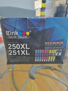 15Pk EZink Ink Cartridge for Canon Compatible with 250XL/251XL: Factory Sealed - Picture 1 of 5
