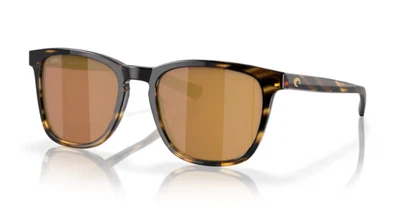 Gafas de sol Costa Del Mar Sullivan Tortoise 06S2002 lente rosa con espejo dorado 580G Foto 1 de 4