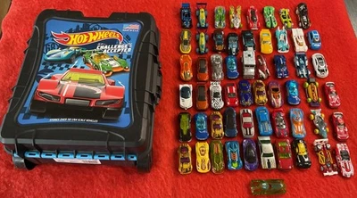 Hot Wheels 110 Car Carrying Case Storage Suitcase Rolls USA 2019 - Image 1 of 4