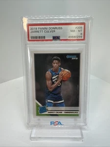 Panini Donruss Jarrett Culver 2019 PSA 10 #205 RC clasificación Rookie - Imagen 1 de 2