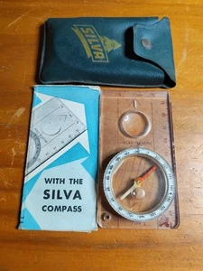 Vintage SILVA Type 3 “The EXPLORER 111” Compass From Sweden With Instructions  - Bild 1 von 4