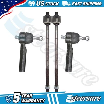 Extremo de barra de amarre de dirección interior exterior Delphi para Dodge Caravan 1996-2000 Foto 1 de 4