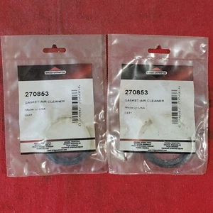 Junta limpiador de aire genuina Briggs & Stratton 270853 x2 - Imagen 1 de 3