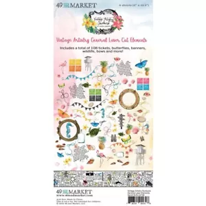 49 and Market - Vintage Artistry Sunburst - 108 piece Laser Cut Outs Elements - Picture 1 of 3