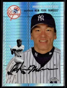2023 Topps Rifrattore prismatico platino Anniv #341 Hideki Matsui Yankees - Foto 1 di 2