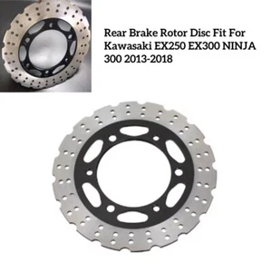 Motorcycle Rear Brake Rotor Disc Fit For Kawasaki EX250 EX300 NINJA300 2013-2018 - Picture 1 of 8