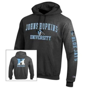 Johns Hopkins Blue Jays Champion Powerblend Pullover Hoodie Champion XL NWT - Picture 1 of 2