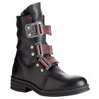 Fly London Womens Boots KIFF682FLY Casual Ankle Buckles Straps Rug Leather