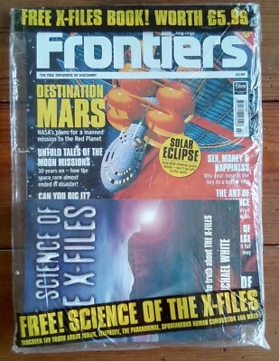 FRONTIERS MAGAZINE, WITH FREE X-FILES BOOK, FUTURE PUBLISHING, JULY 1999 - Image 1 of 2