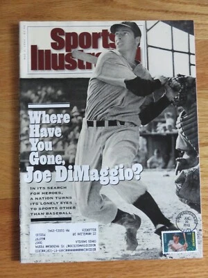 JOE DIMAGGIO Sports Illustrated 1993 Canceled July 20 2012 NEW YORK YANKEES - Image 1 of 2