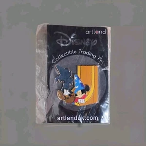 Disney Pin Artland Mickey Sorcerer Mickey's Dream Sleeping Nap 144363 LE 85/200 - Picture 1 of 4