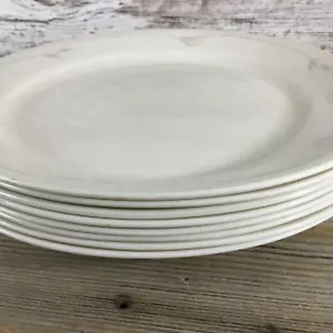 Set of 4 Corelle Windflower Luncheon Plates 9" Beige Floral Vintage Dishware - Picture 1 of 11