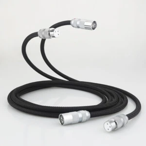 Pair Viborg OFC pure copper XLR balance audio cable with XLR connector - Picture 1 of 14