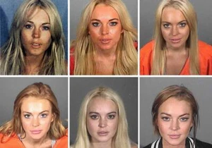PÓSTER BRILLANTE LINDSAY LOHAN FOTO IMPRESA FOTO arresto drogas divertidas 3870 - Imagen 1 de 1