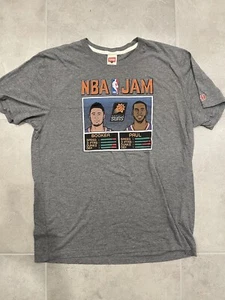 VINTAGE Homage Phoenix Suns NBA Jam XL T-Shirt einstichig Herren Booker Paul - Bild 1 von 5