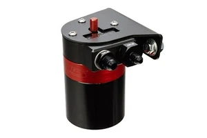 Kit de latas de captura de aceite de aluminio negro HPS Performance con soporte, 860-010 - Imagen 1 de 9