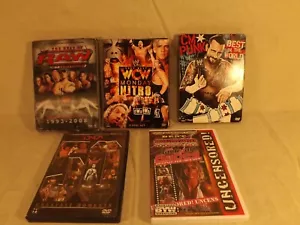 11 DVD WRESTLIN G LOT. WCW--WWE--TNA--BACKYARD--BEST OF RAW-- SEE PICS - Picture 1 of 11