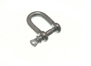 Neu 240 x D Schäkel Anhängerkupplung Befestigung M4 BZP wetterfester Stahl - eine - Bild 1 von 1