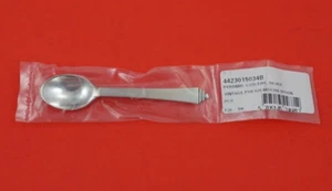 Pyramid by Georg Jensen Sterling Silver Mocha Spoon #034B 3 3/4" New FS - Picture 1 of 2
