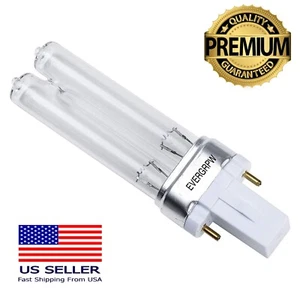 Lámpara G23 TUV PL-S 13W/2P, 13W 13 vatios, germicida UV 10.000 horas 7,25" de largo - Imagen 1 de 4