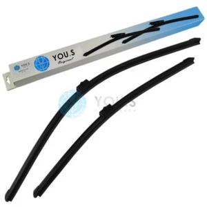 2 x YOU.S SCHEIBENWISCHER VORNE 600 + 480 mm für BMW 3er Touring (E91) - NEU - Picture 1 of 2