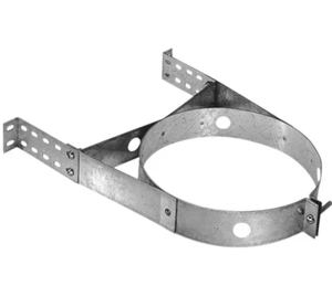 DuraVent 6" DuraPlus verstellbarer Wandgurt 6DP-AWS für Schornsteininstallation - Bild 1 von 4